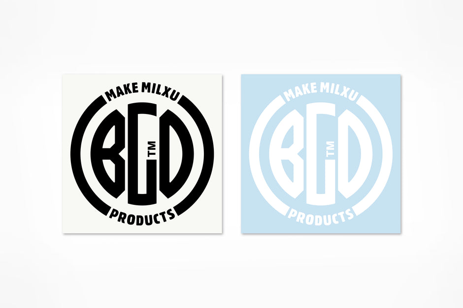 BGO CIRCLE LOGO STICKER